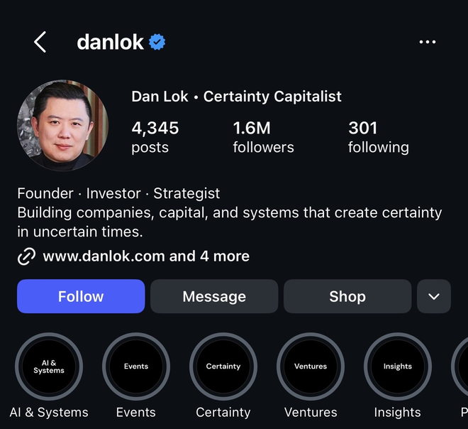 dan lok instagram profile